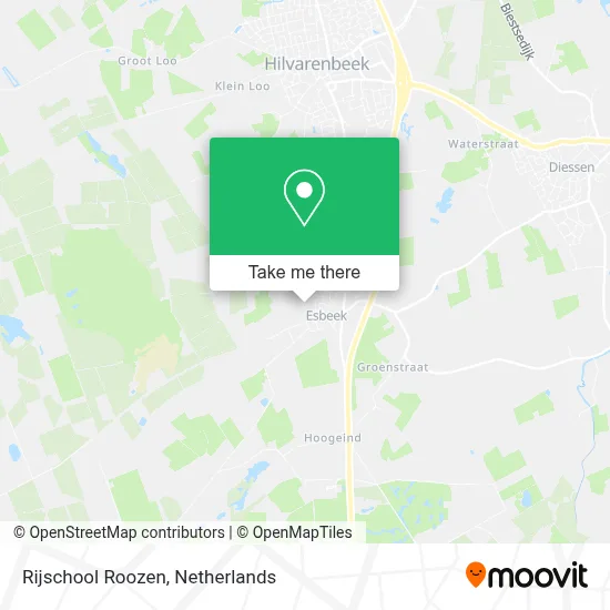 Rijschool Roozen map
