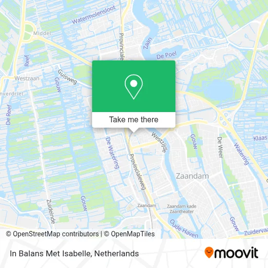 In Balans Met Isabelle map