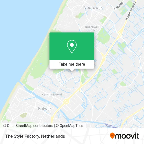 The Style Factory map
