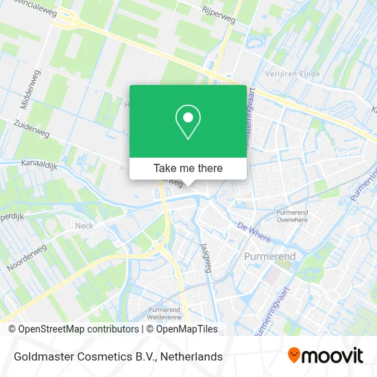 Goldmaster Cosmetics B.V. map