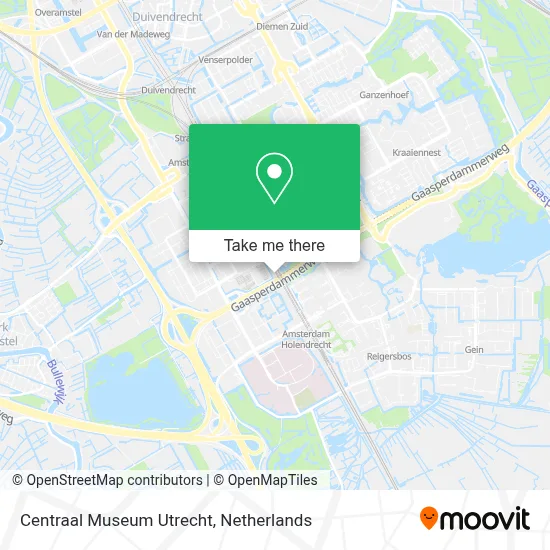 Centraal Museum Utrecht map