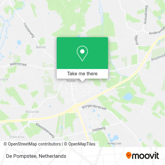 De Pompstee map