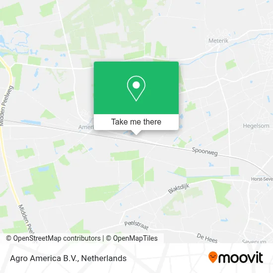 Agro America B.V. map