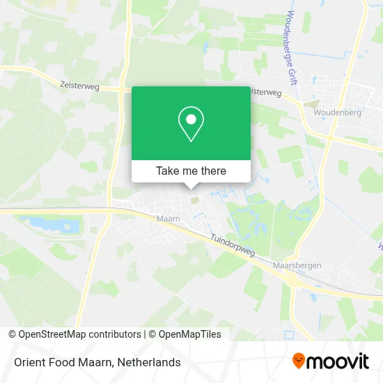 Orient Food Maarn map