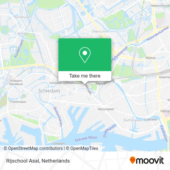 Rijschool Asal map