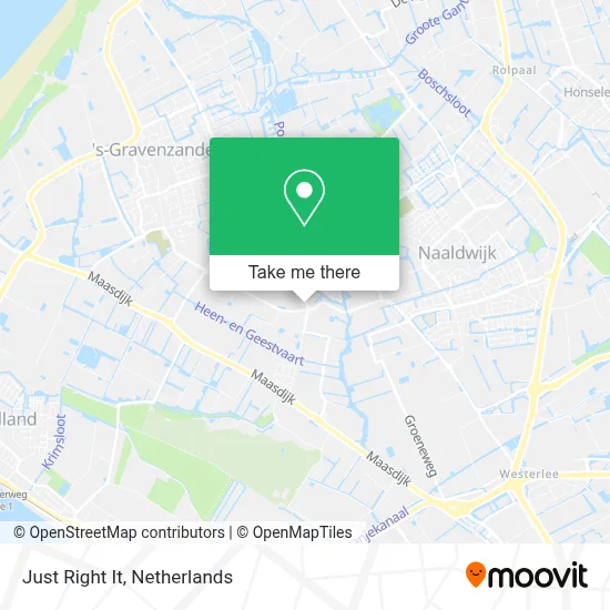 Just Right It map