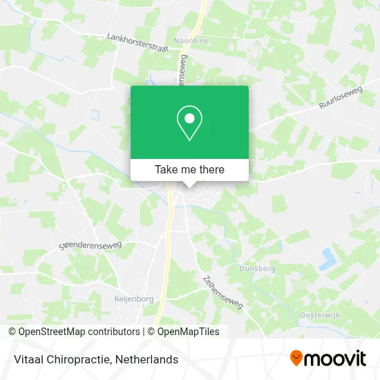 Vitaal Chiropractie map