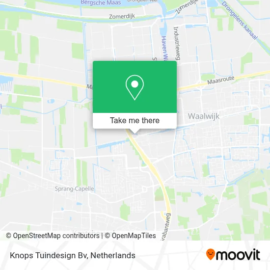 Knops Tuindesign Bv map