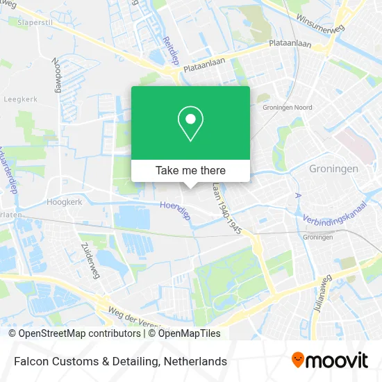 Falcon Customs & Detailing map