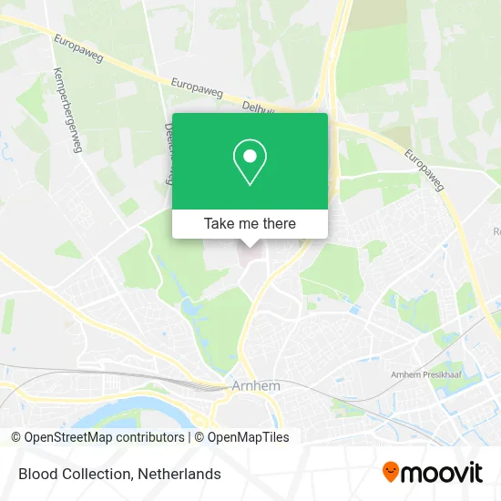 Bloedafname map