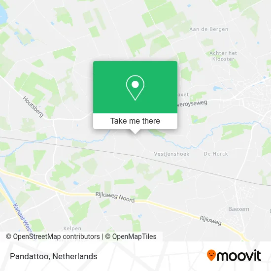 Pandattoo map