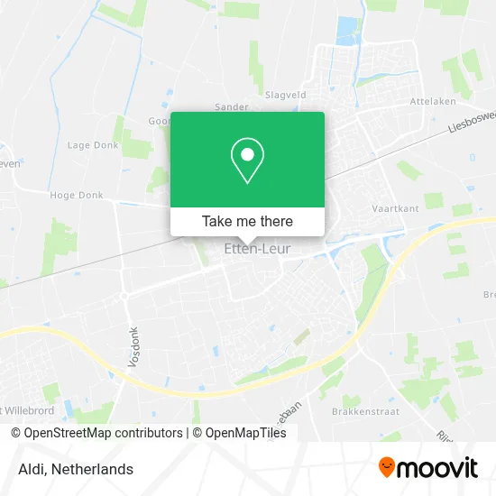 Aldi map