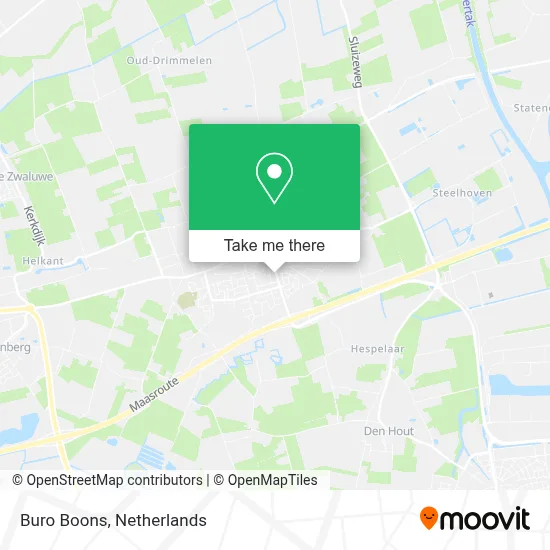 Buro Boons map