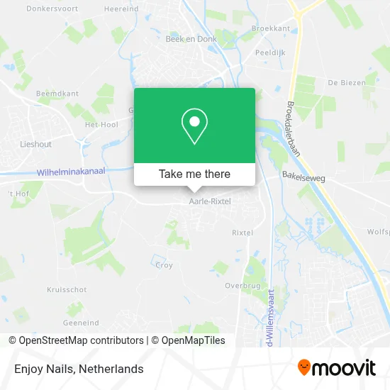 Enjoy Nails map