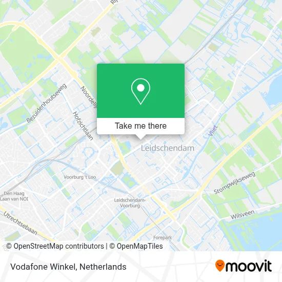 Vodafone Winkel map