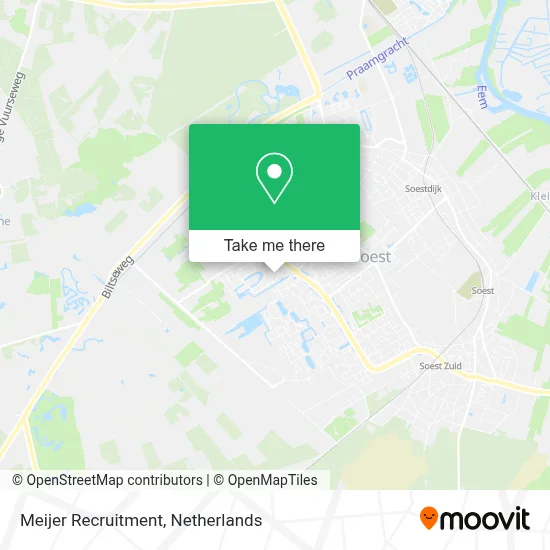 Meijer Recruitment map