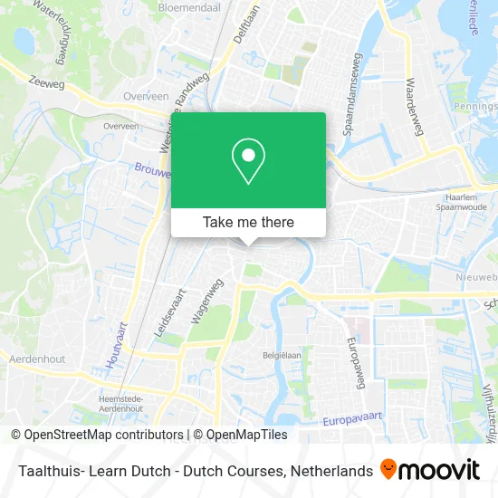 Taalthuis- Learn Dutch - Dutch Courses map