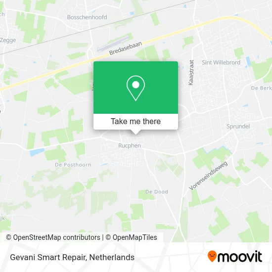 Gevani Smart Repair map