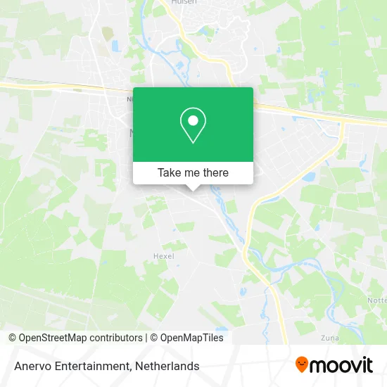 Anervo Entertainment map