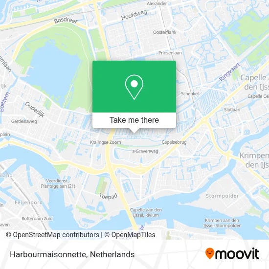 Harbourmaisonnette map