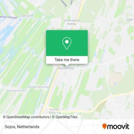 Sojos map