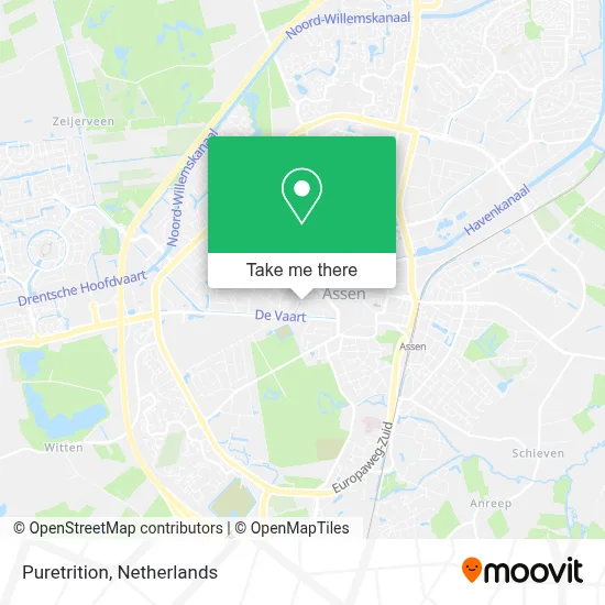Puretrition map