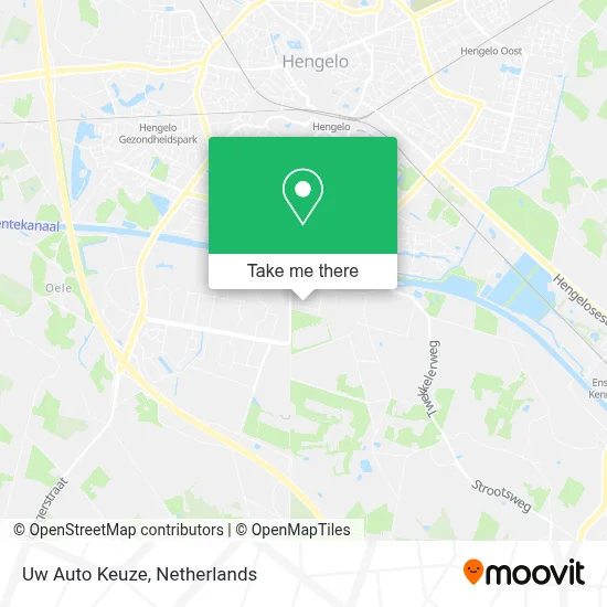 Uw Auto Keuze map