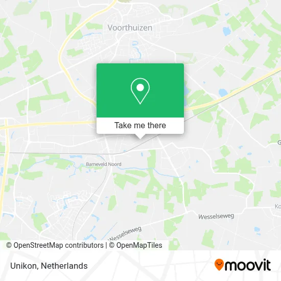 Unikon map