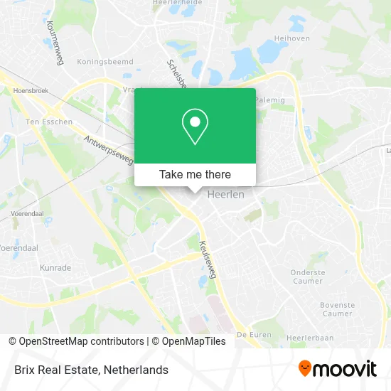 Brix Real Estate Karte