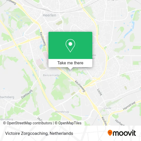 Victoire Zorgcoaching map