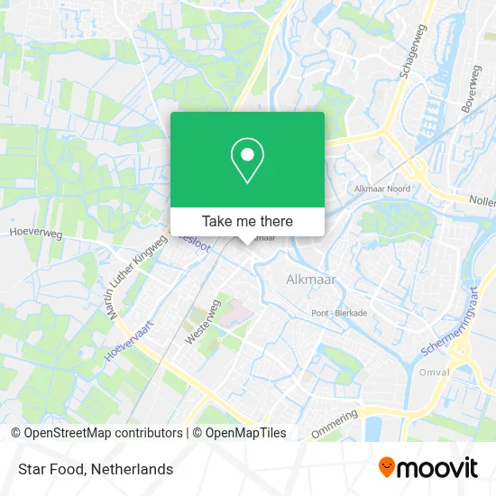 Star Food map