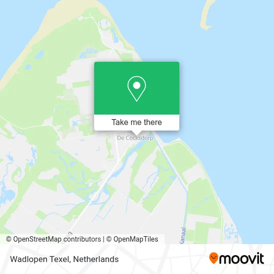 Wadlopen Texel map