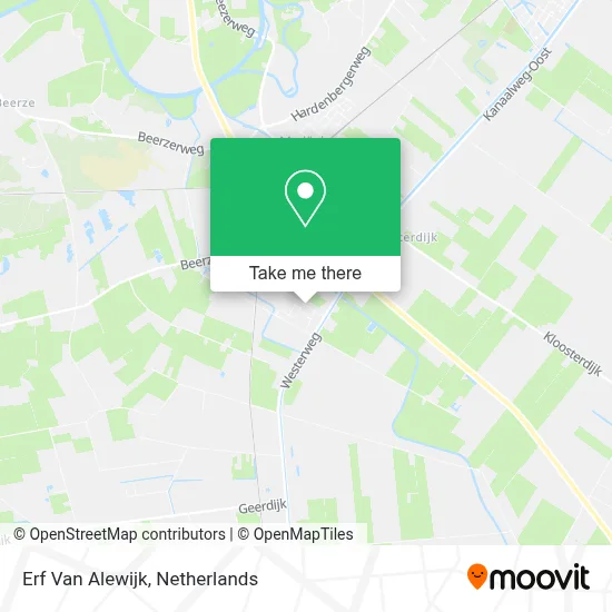 Erf Van Alewijk map