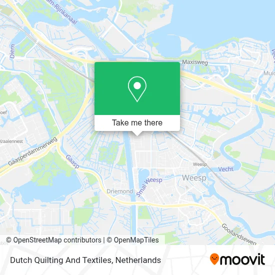 Dutch Quilting And Textiles map