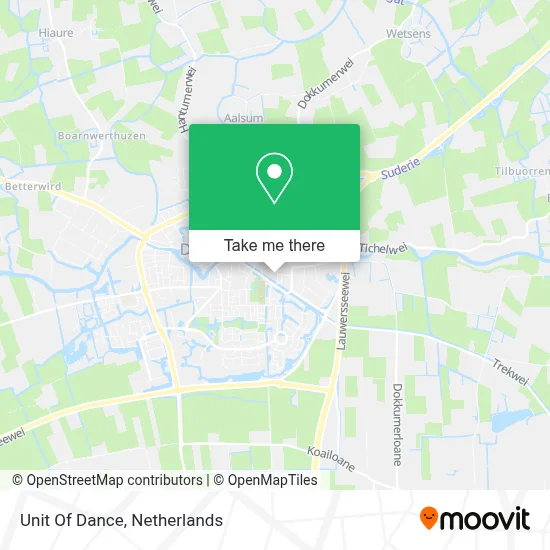 Unit Of Dance map