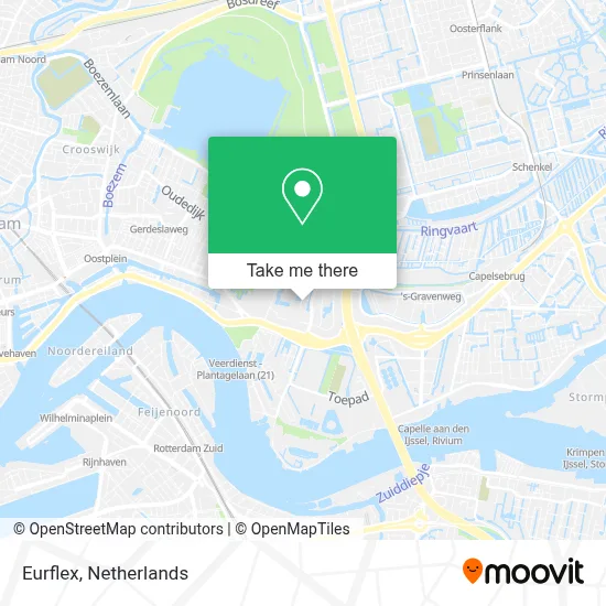 Eurflex map
