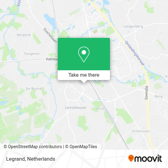 Legrand map