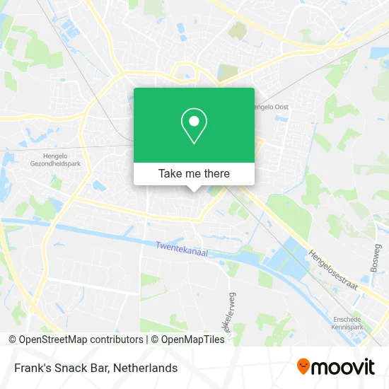 Frank's Snack Bar map