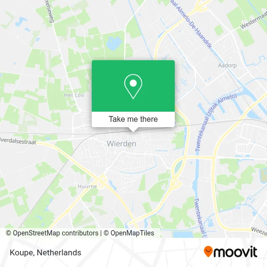 Koupe map