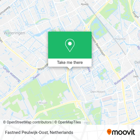 Fastned Peulwijk-Oost map
