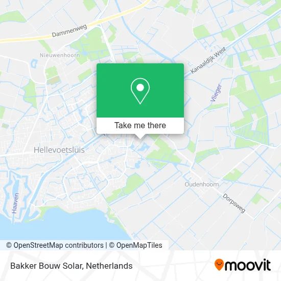 Bakker Bouw Solar map
