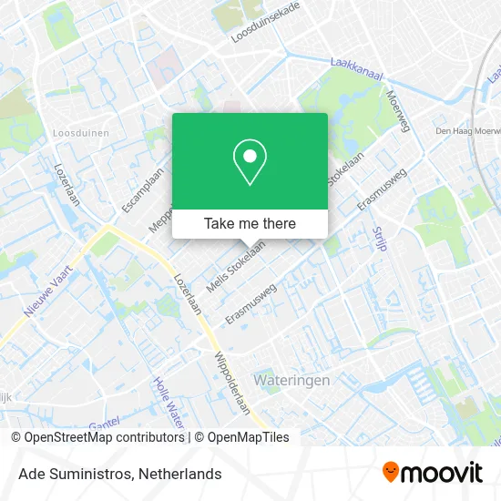 Ade Suministros map