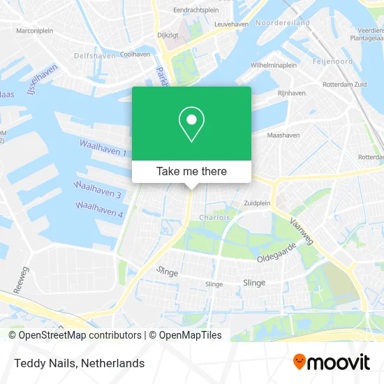 Teddy Nails map