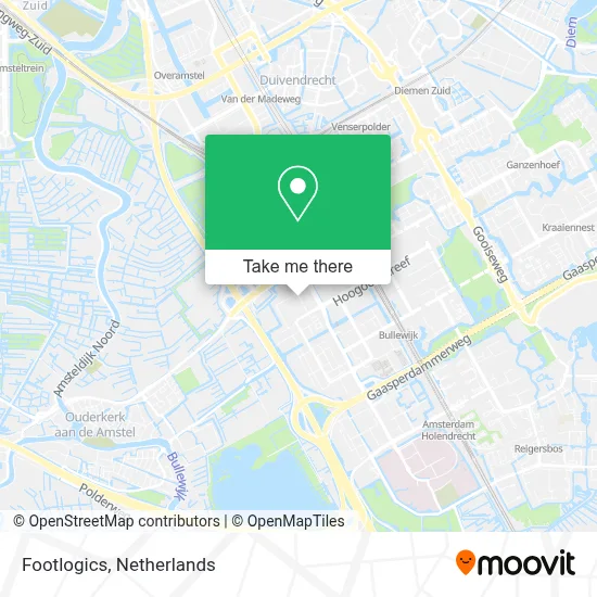 Footlogics map