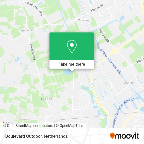 Boulevard Outdoor map