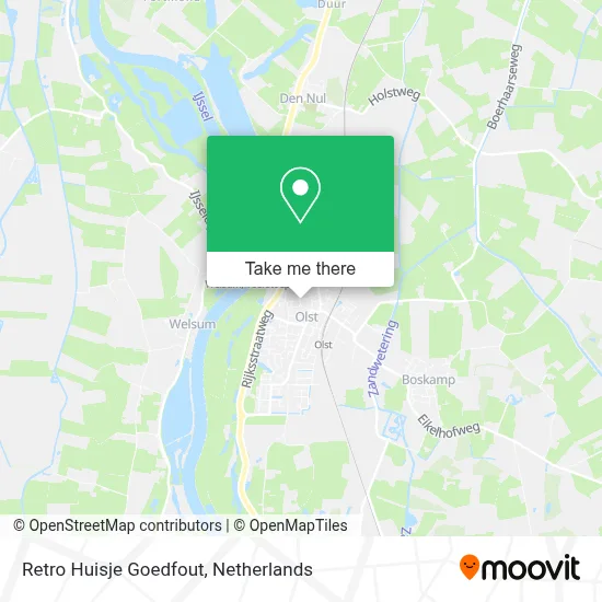 Retro Huisje Goedfout map