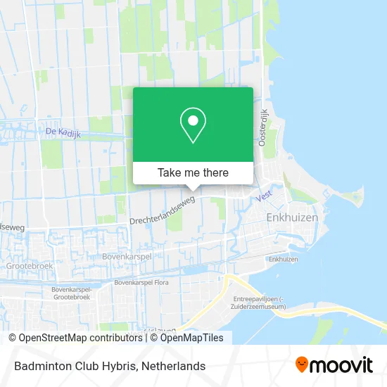 Badminton Club Hybris map