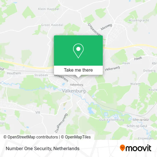 Number One Security map