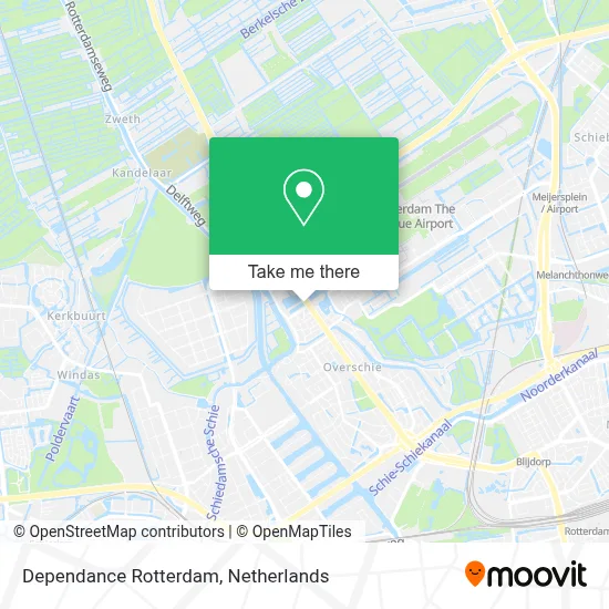Dependance Rotterdam Karte