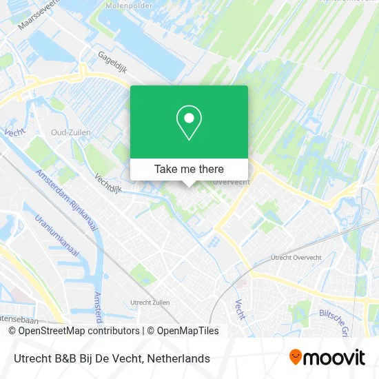 Utrecht B&B Bij De Vecht map
